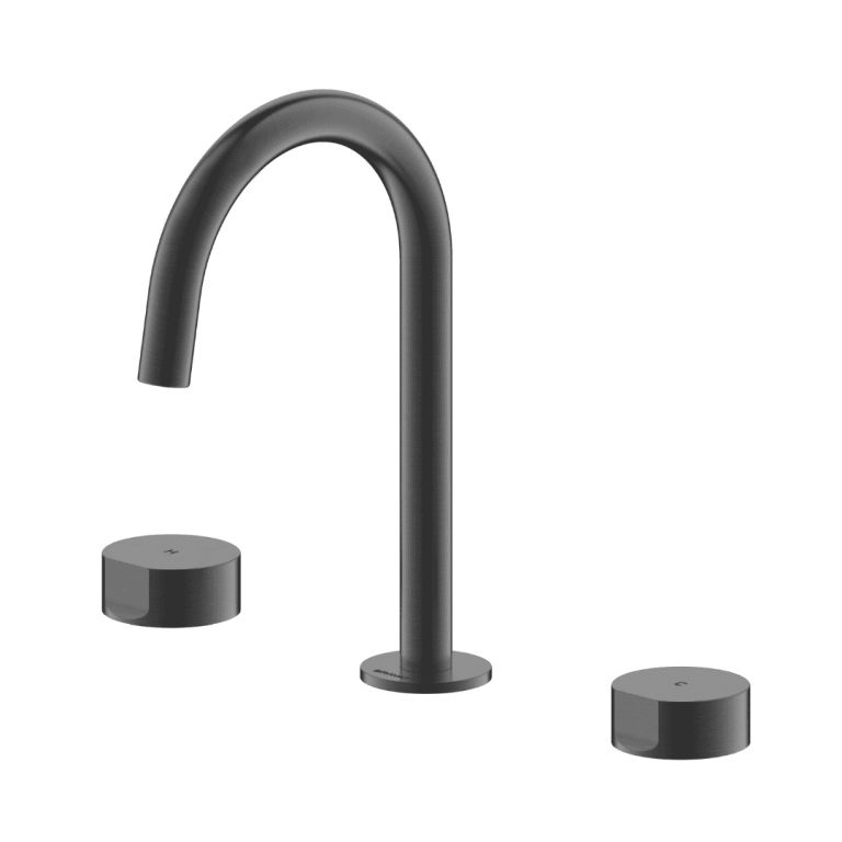 Two Handles 3-hole Basin Mixer