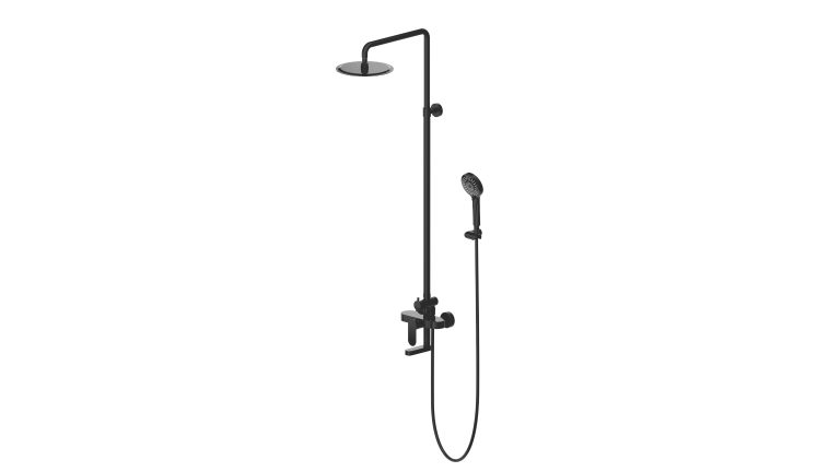 Single Handle Wall Mounted Shower Bar
