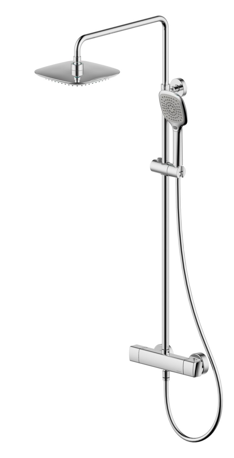 Single Handle Wall Mounted Shower Bar