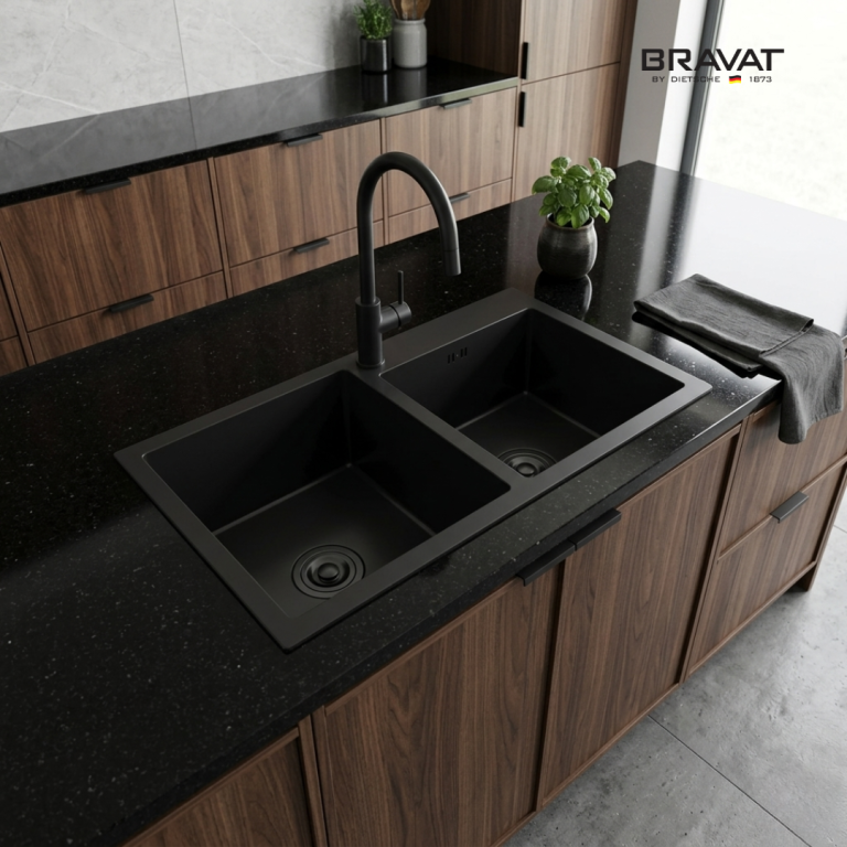 Kitchen Sink Double Steel