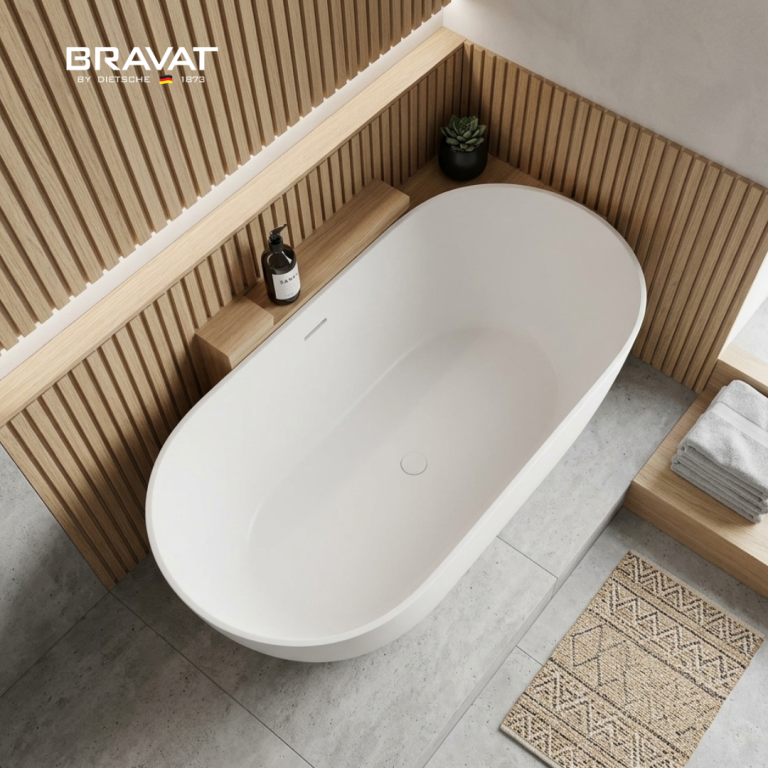 Free Standing Bathtub Artificial Stone