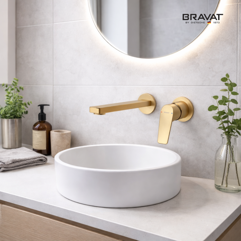 Built-in Basin Mixer Trim set